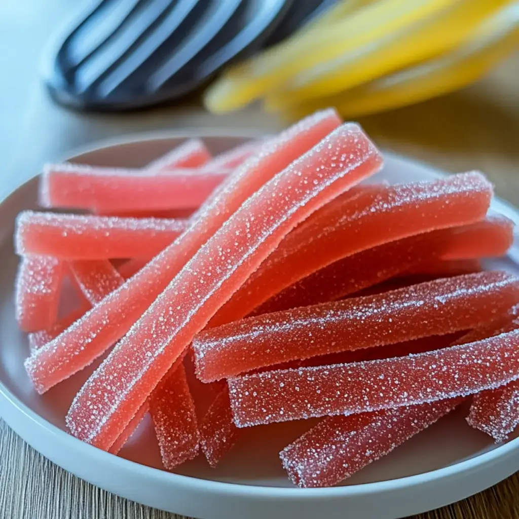 Rhubarb Sour Belts