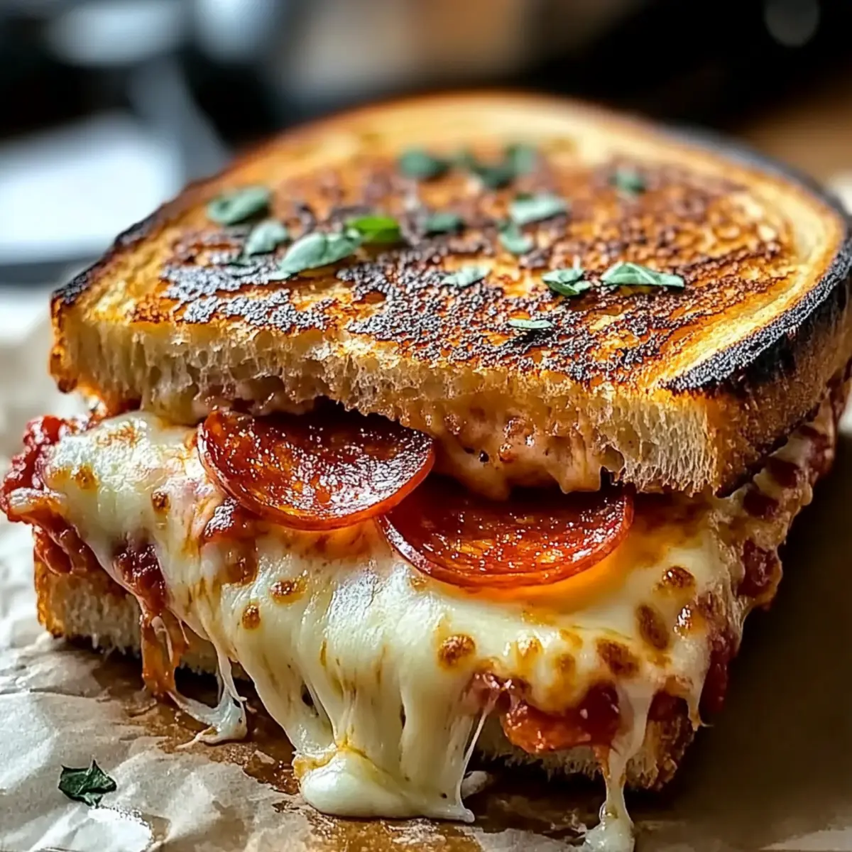 Pizza Grilled Cheese