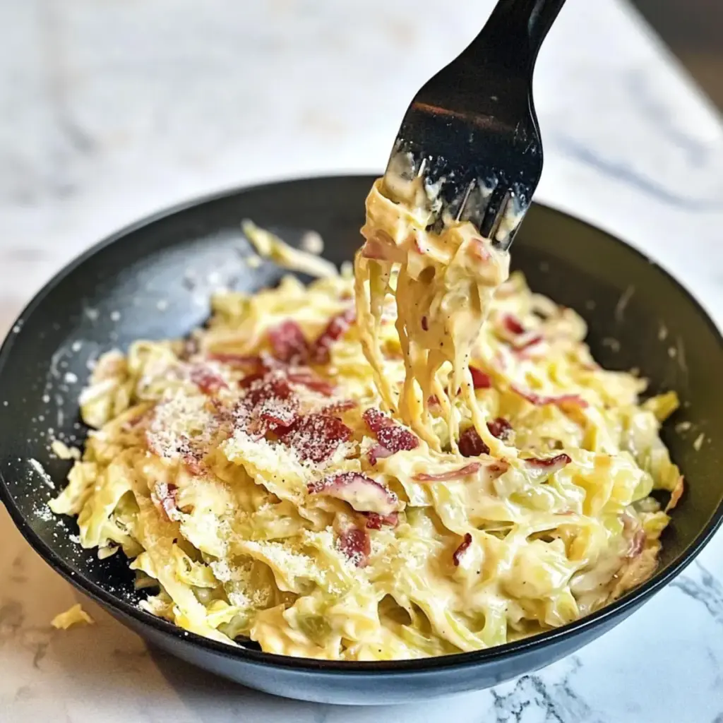 Cabbage Carbonara