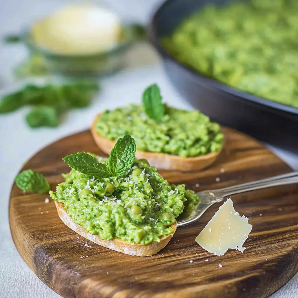 Delicious Pea and Mint Pesto: A Fresh Spring Delight