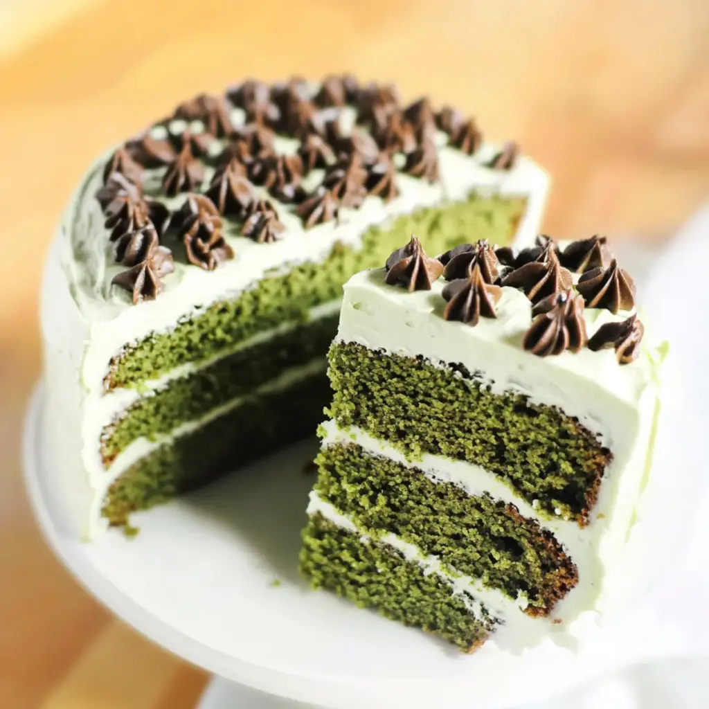 Green Velvet Cake