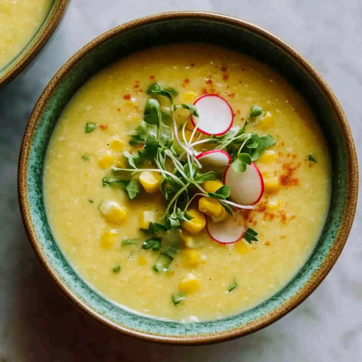 Sweet Corn Gazpacho