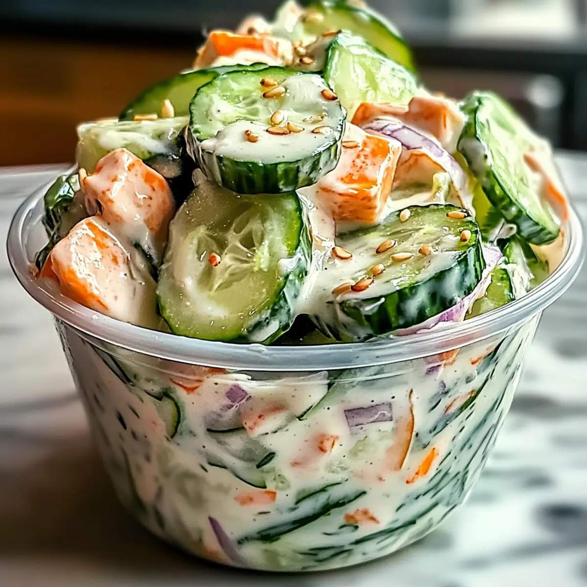 Sushi Cucumber Salad