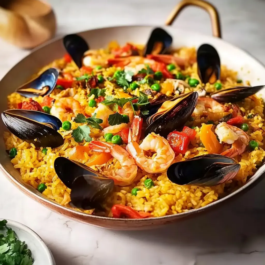 One-Pan Seafood Rice Recipe