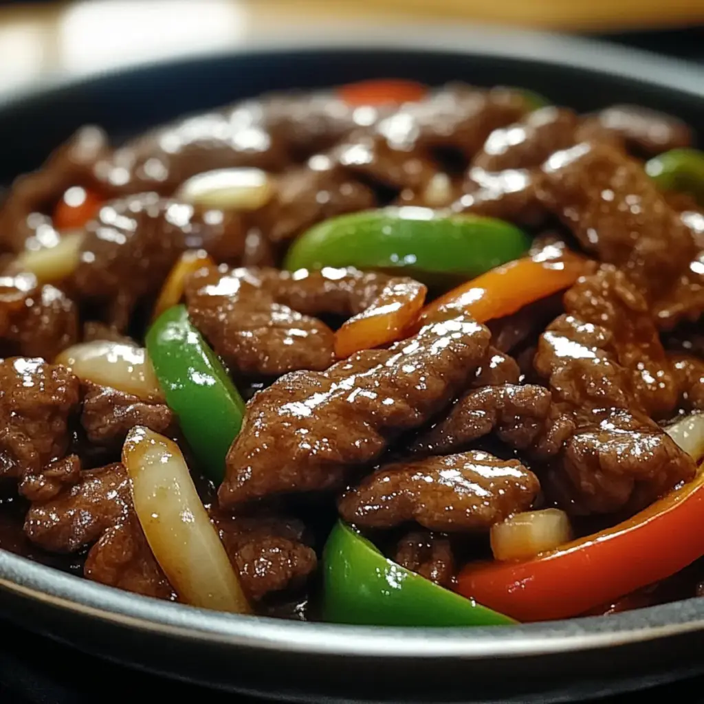 Chinese Pepper Steak with Onions