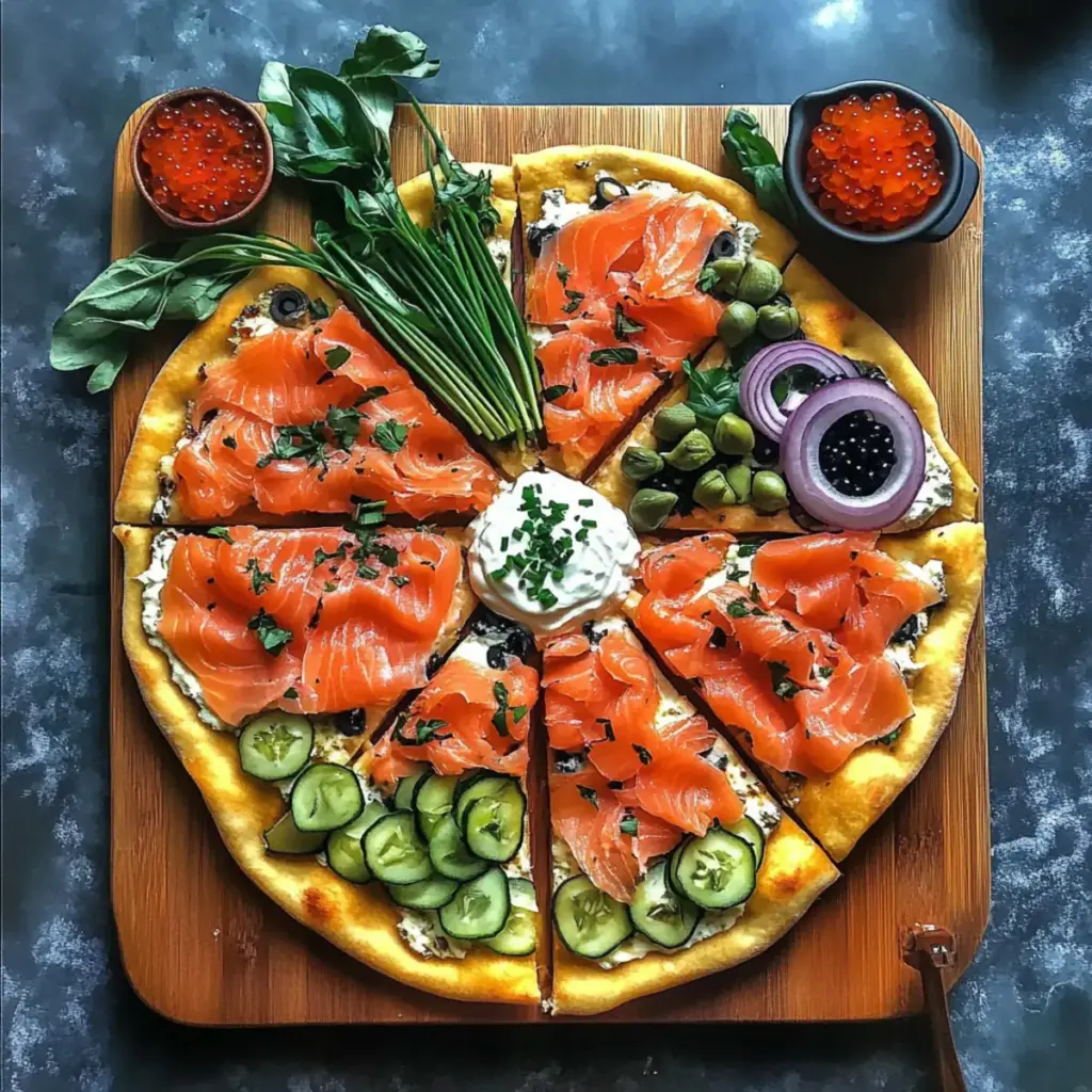 Smoked Salmon Pizza