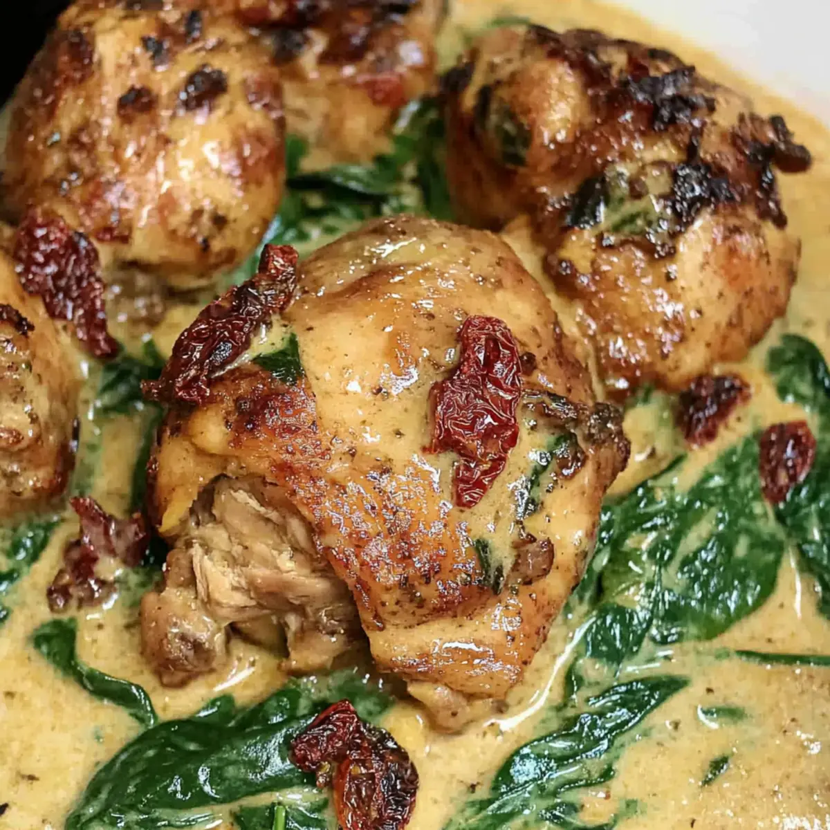 Slow Cooker Tuscan Chicken