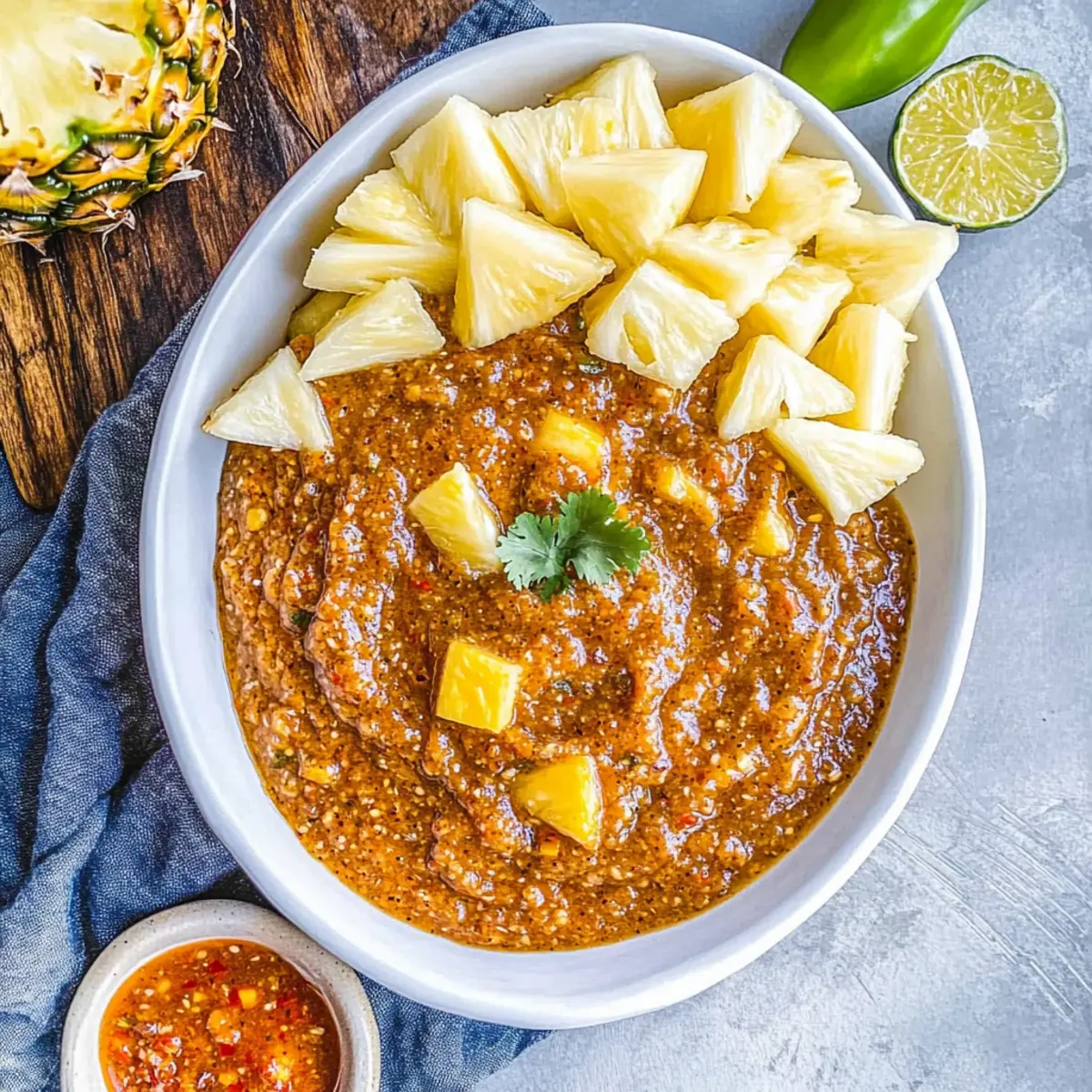 Pineapple Chipotle Salsa