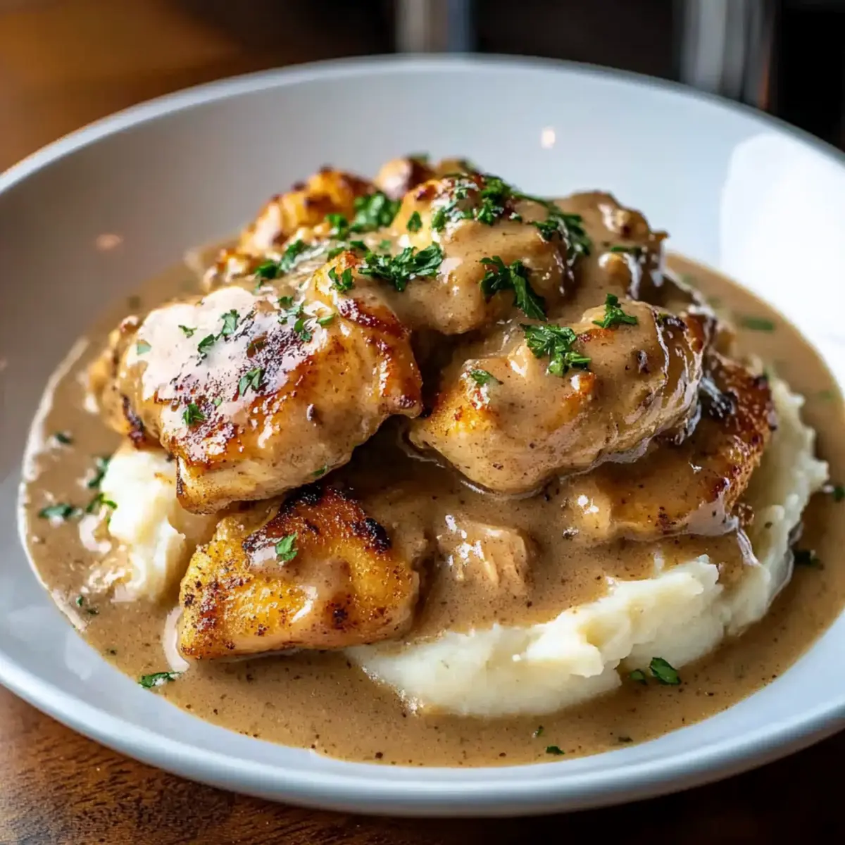 Crockpot Chicken And Gravy