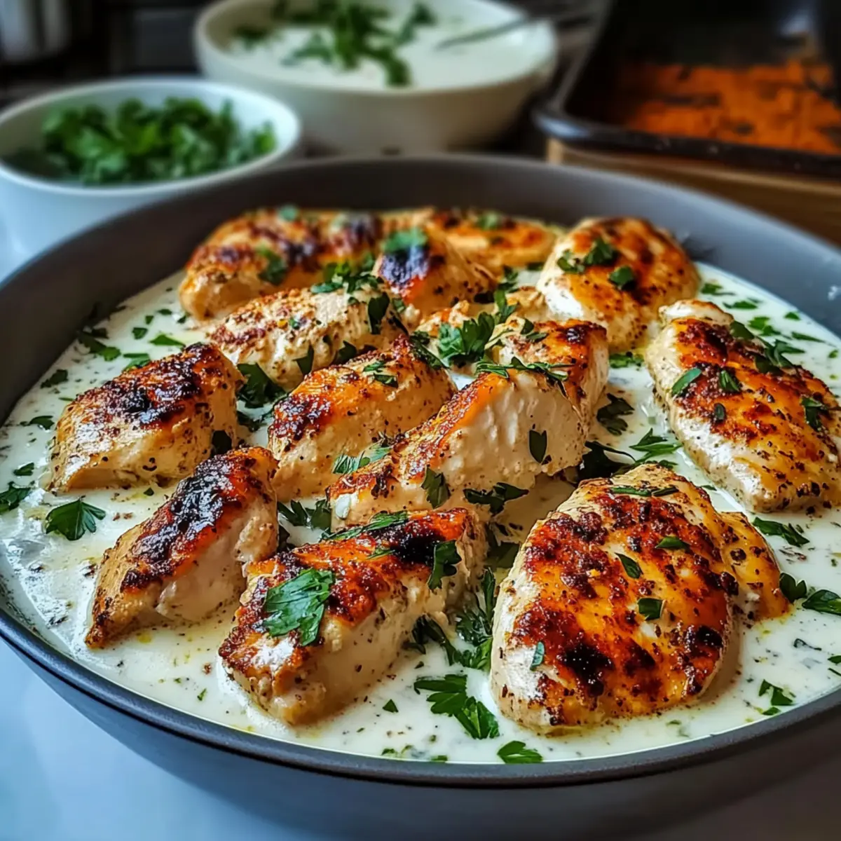 Creamy Turkish Chicken