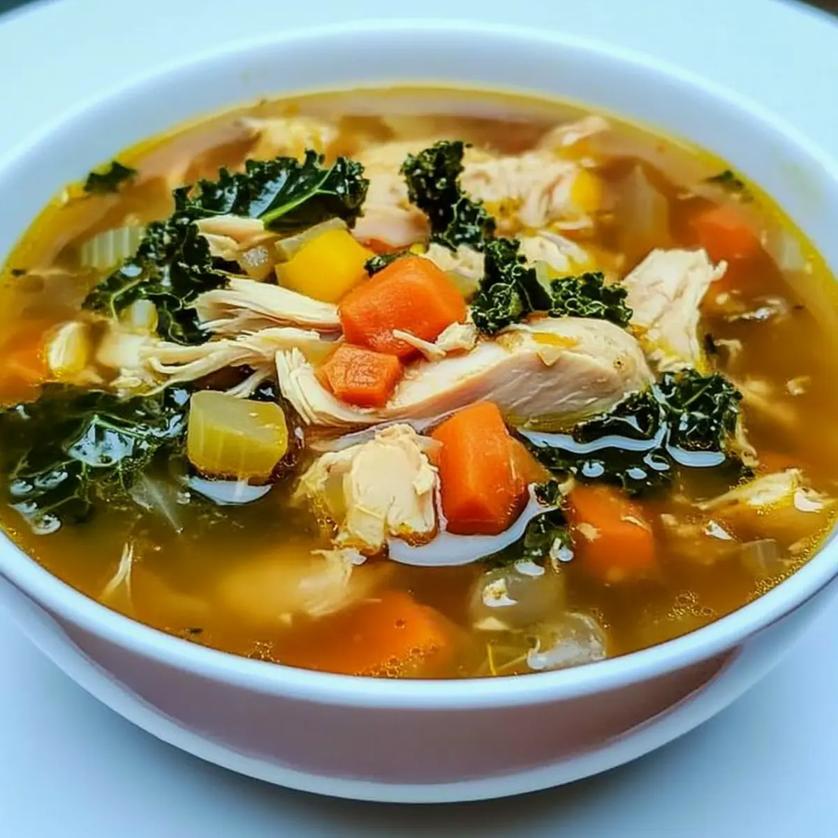 Hearty Chicken Vegetable Soup to Warm Your Soul and Heart