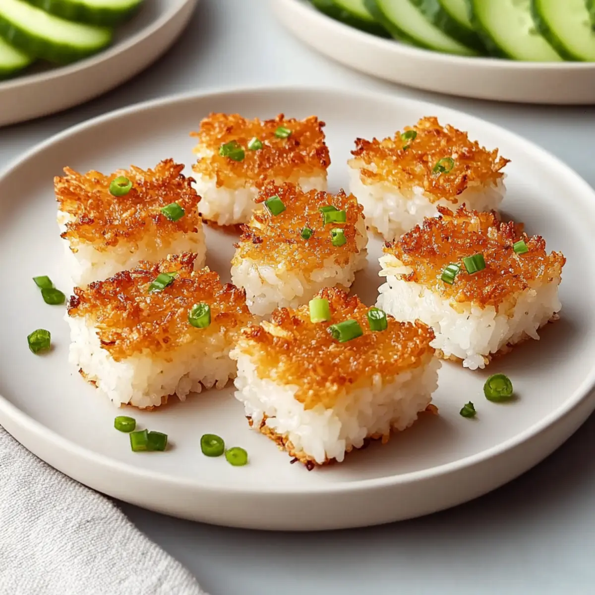 Crispy Rice Bites: Irresistibly Crunchy Customizable Snacks