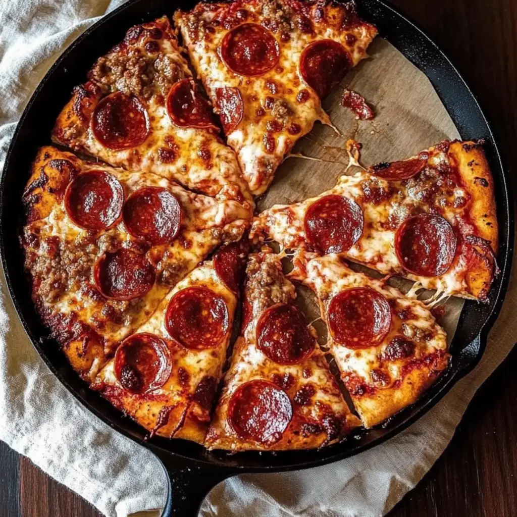 Cast Iron Skillet Pizza