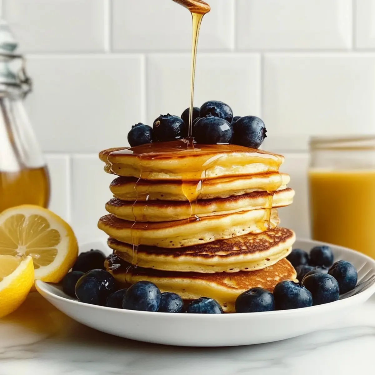 Lemon Ricotta Pancakes: Fluffy Breakfast Bliss Awaits