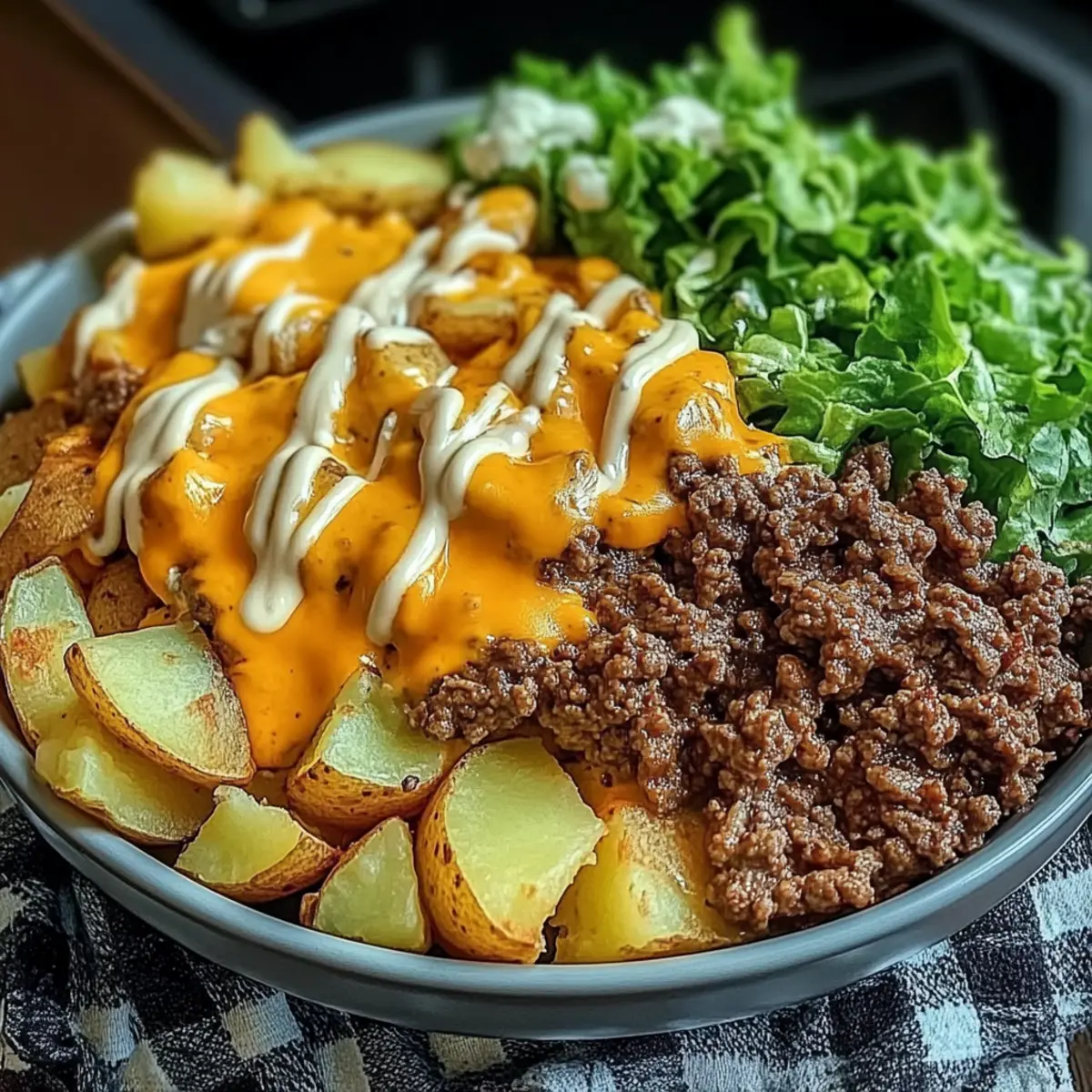 Smash Burger Bowl