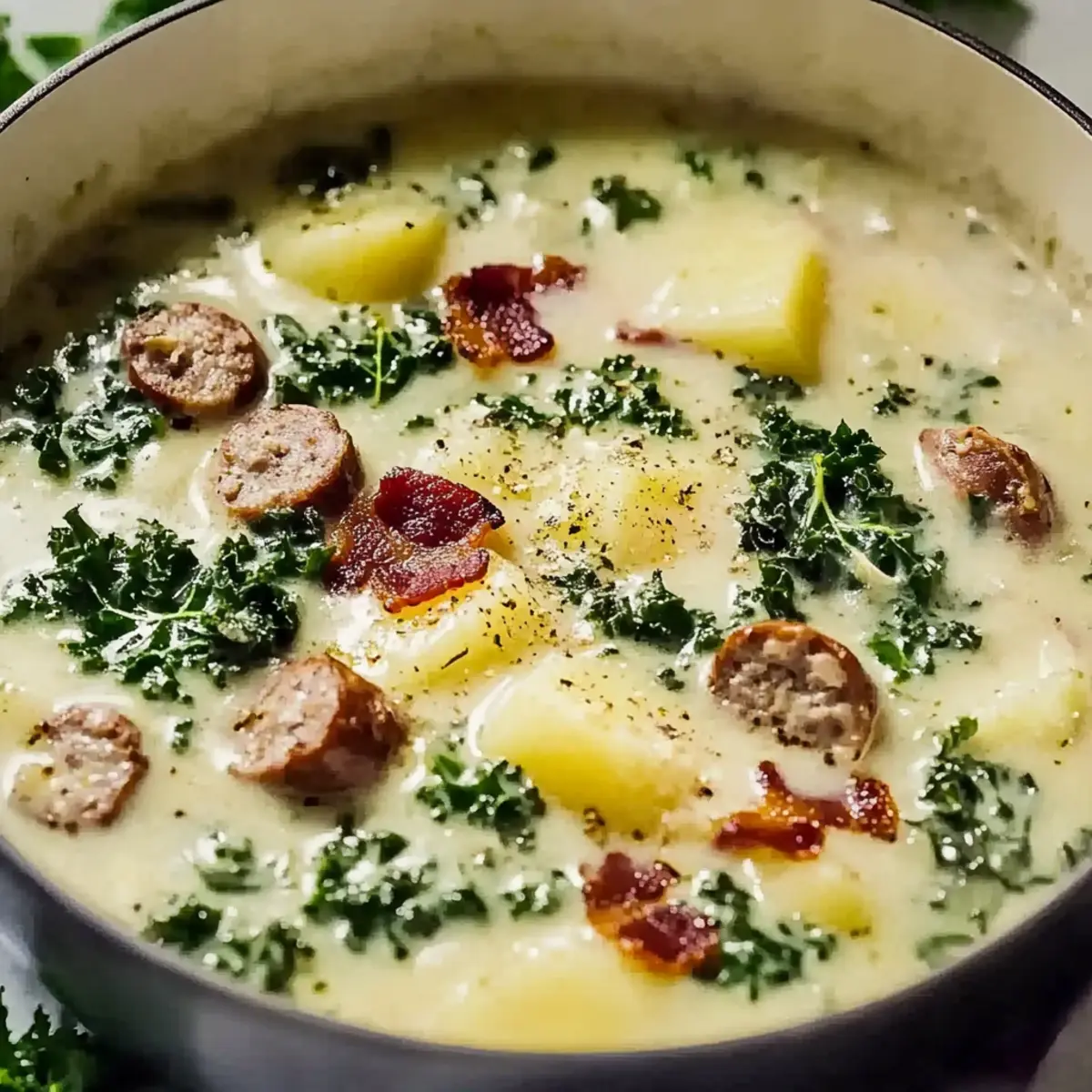 Olive Garden Sausage Kale and Potato Soup