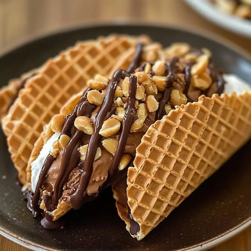 Homemade Choco Tacos