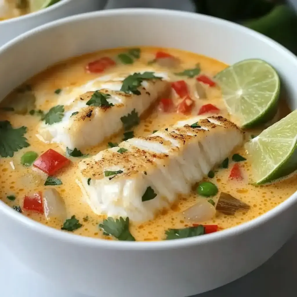 Coconut Lime Fish Soup