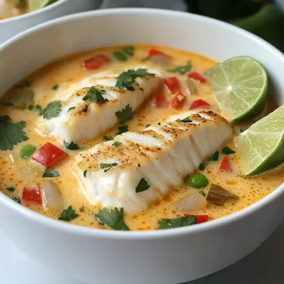 Coconut Lime Fish Soup
