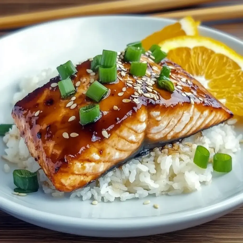Orange Teriyaki Salmon