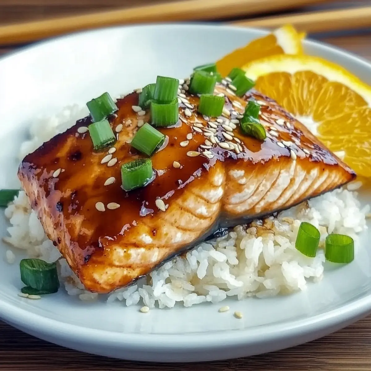 Delicious Orange Teriyaki Salmon: A Flaky Dinner Delight