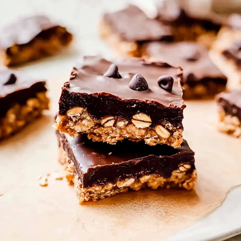 Oatmeal Fudge Bars