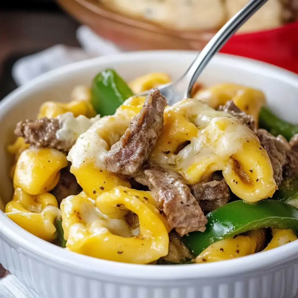 Cheesesteak Tortellini