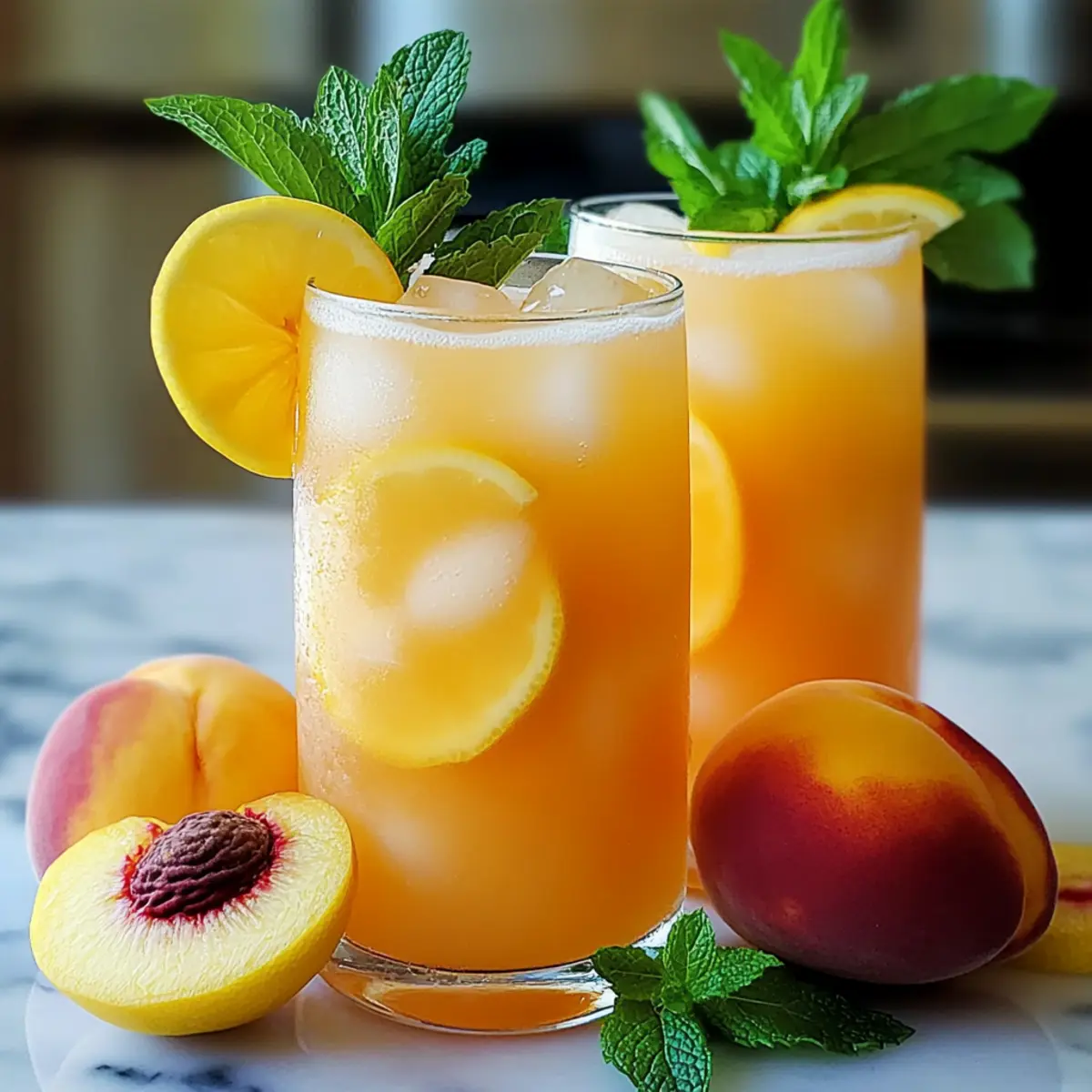 Peach Lemonade Recipe