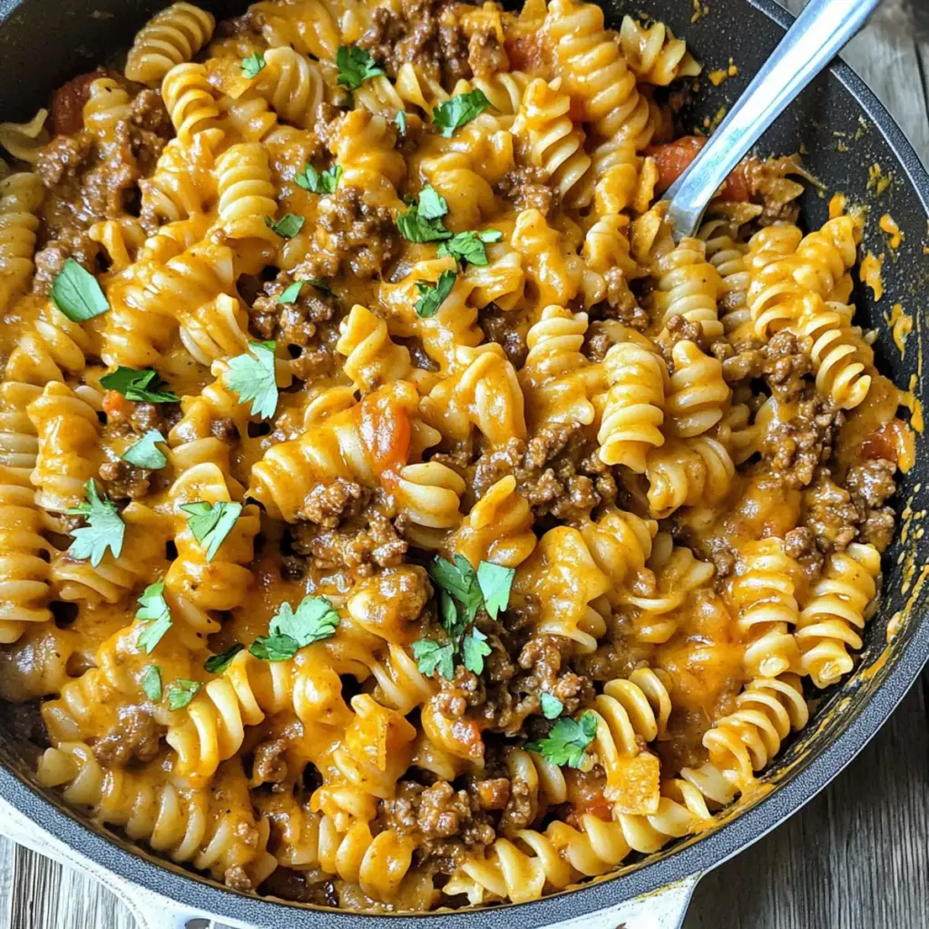 Cheesy Taco Pasta