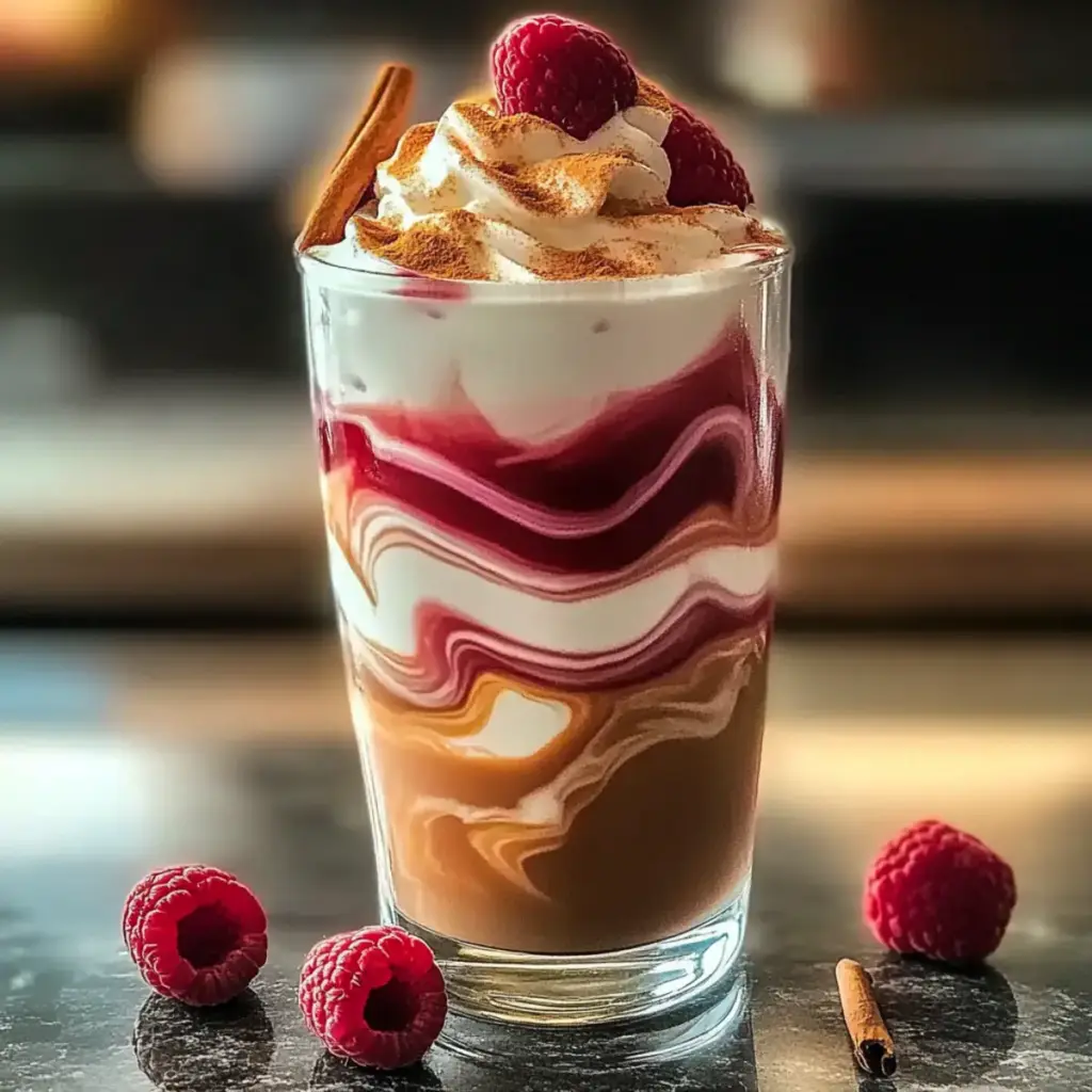 Iced Raspberry Vanilla Chai