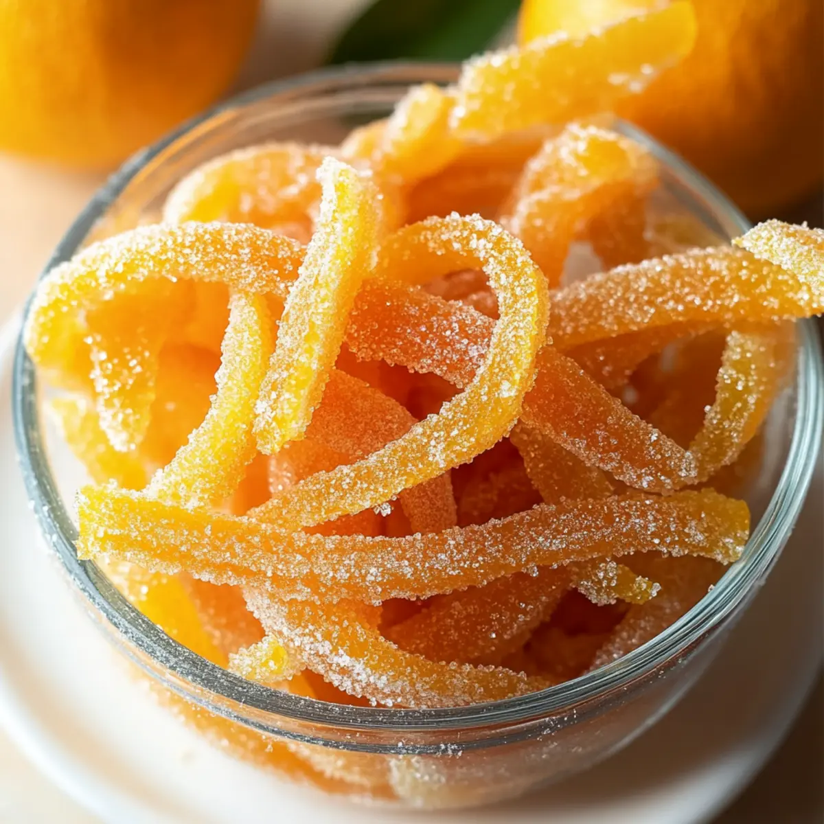 Candied Orange Peel