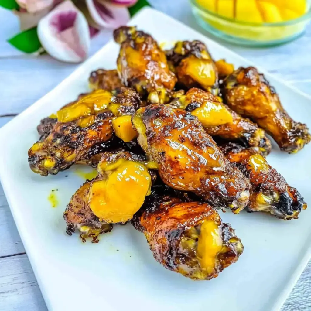Grilled Chipotle-Mango Wings