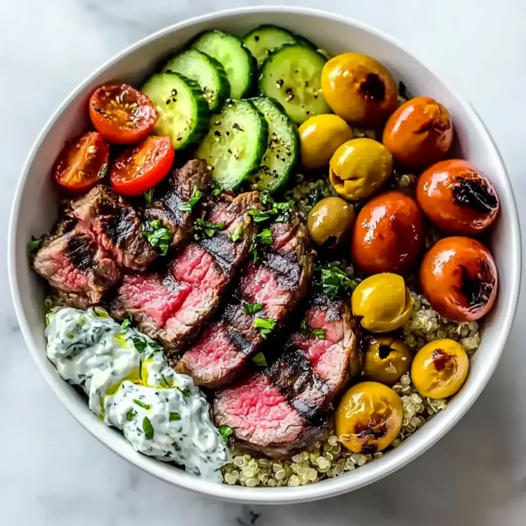 Mediterranean Steak Bowl
