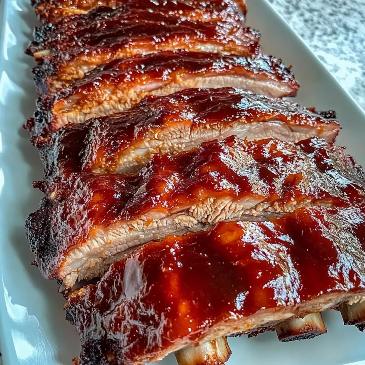 Oven Baked Sticky Baby Back Ribs That Melt in Your Mouth