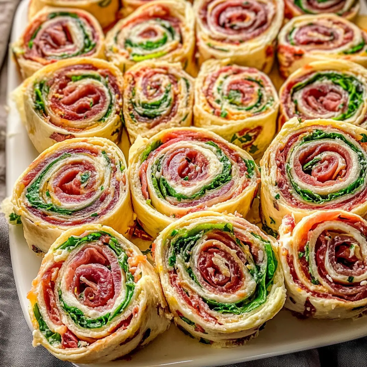 Easy Italian Pinwheel Sandwiches for Flavorful Parties