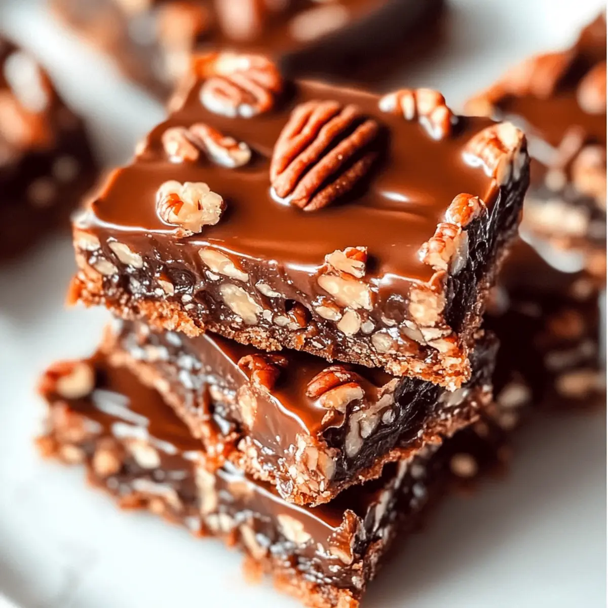 Decadent Pecan Turtle Bars Bursting with Flavor