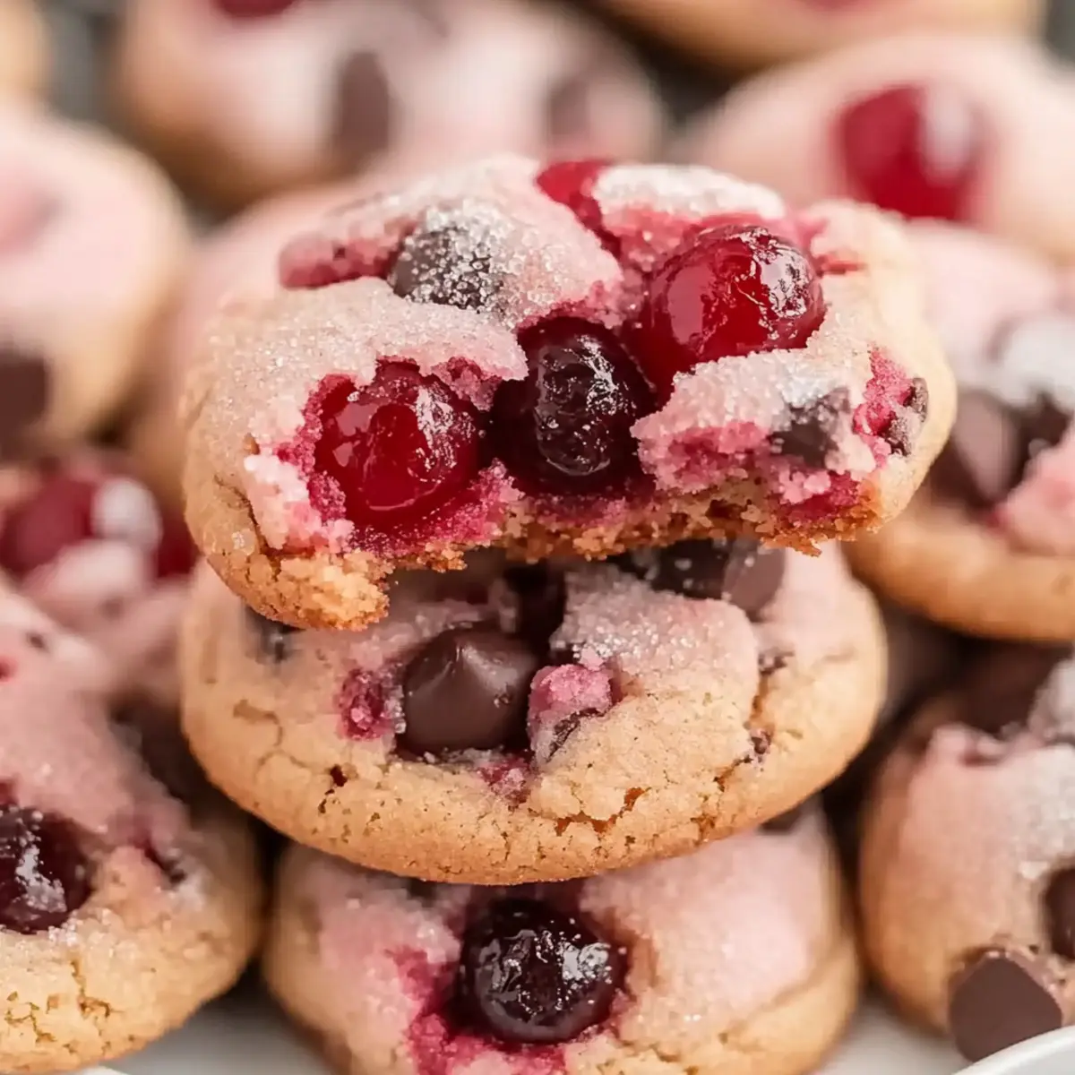 Maraschino Cherry Cookies