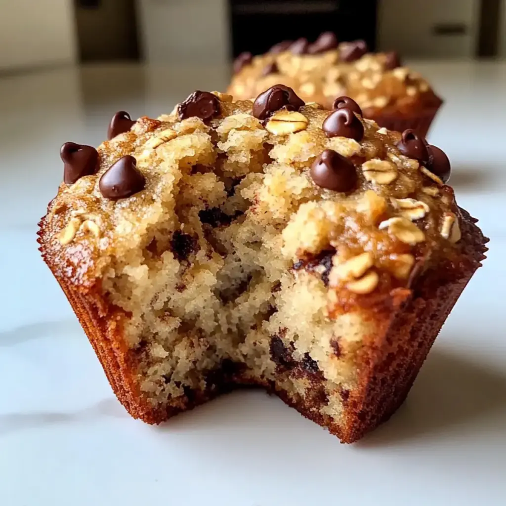 Oatmeal Chocolate Chip Muffins