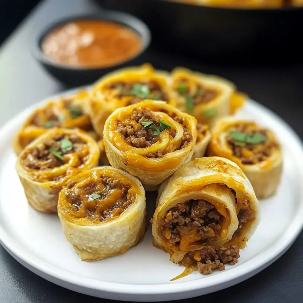 Cheesy Taco Pinwheels