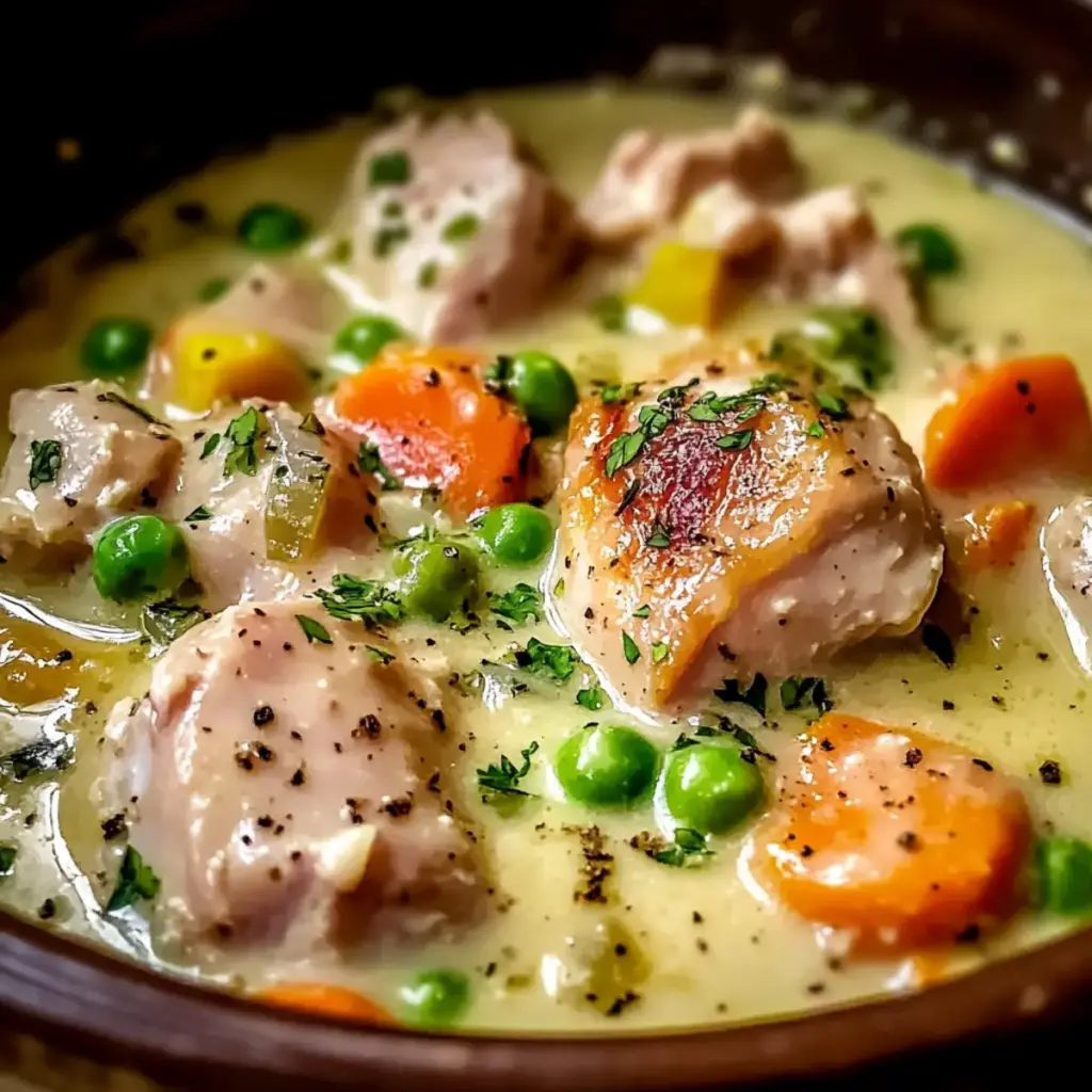 Crockpot Chicken Thigh Stew