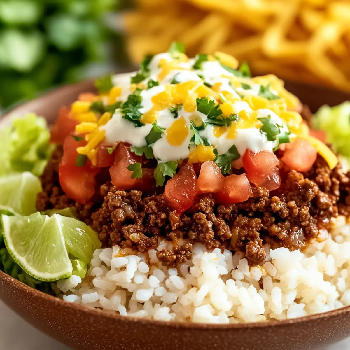 Taco Rice Bowl