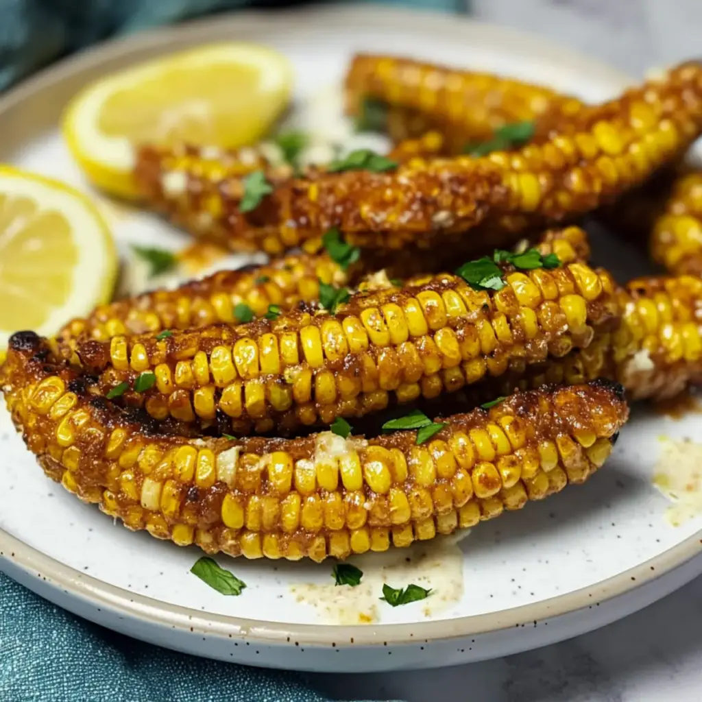 Air Fryer Corn Ribs