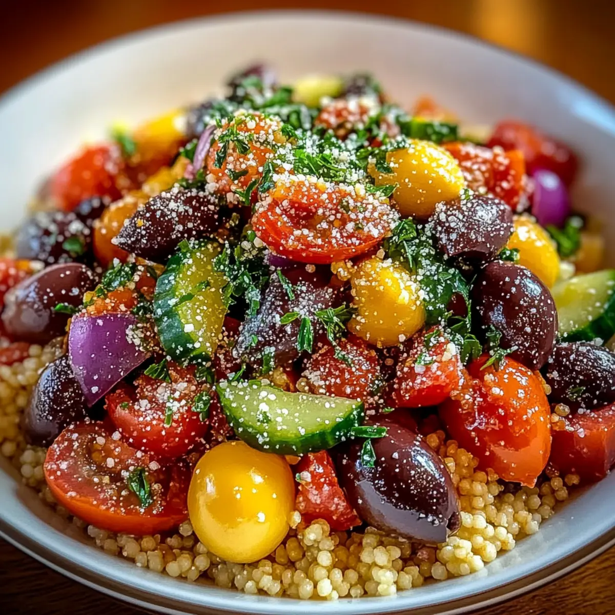 Mediterranean Couscous Salad