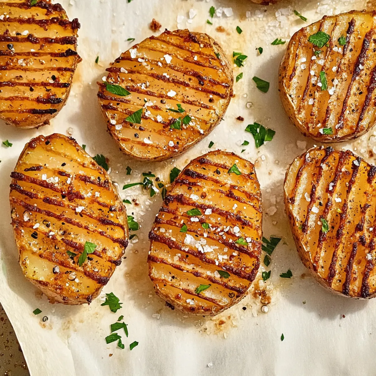 Crispy Accordion Potatoes Recipe