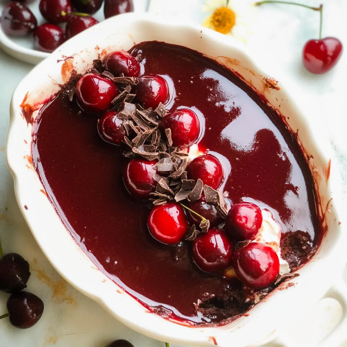 Cherry Tiramisu