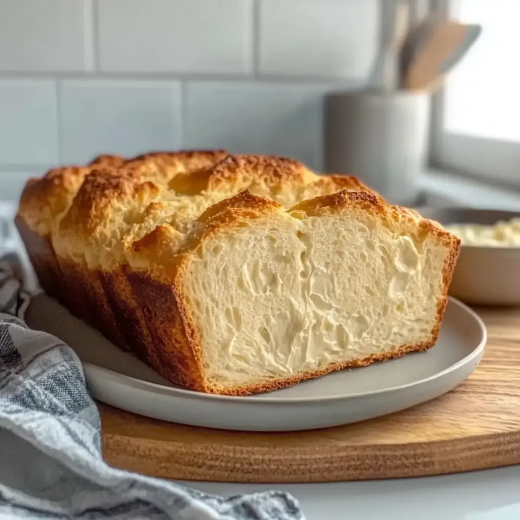 Flourless Cottage Cheese Bread