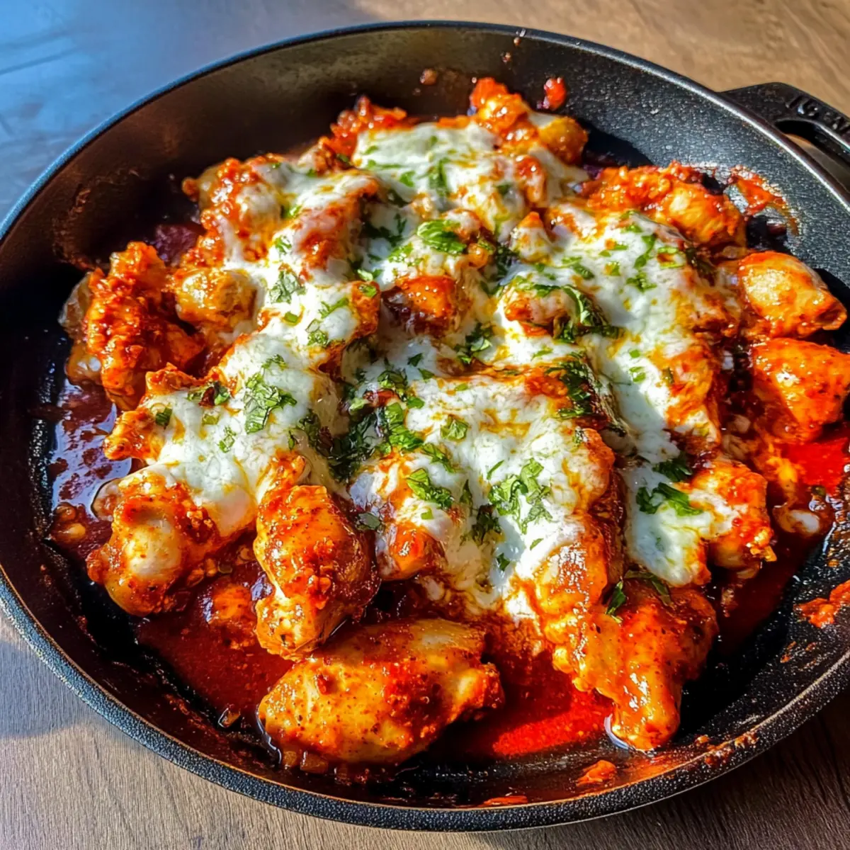 Irresistible Fire Chicken with Cheese for Spicy Comfort Food