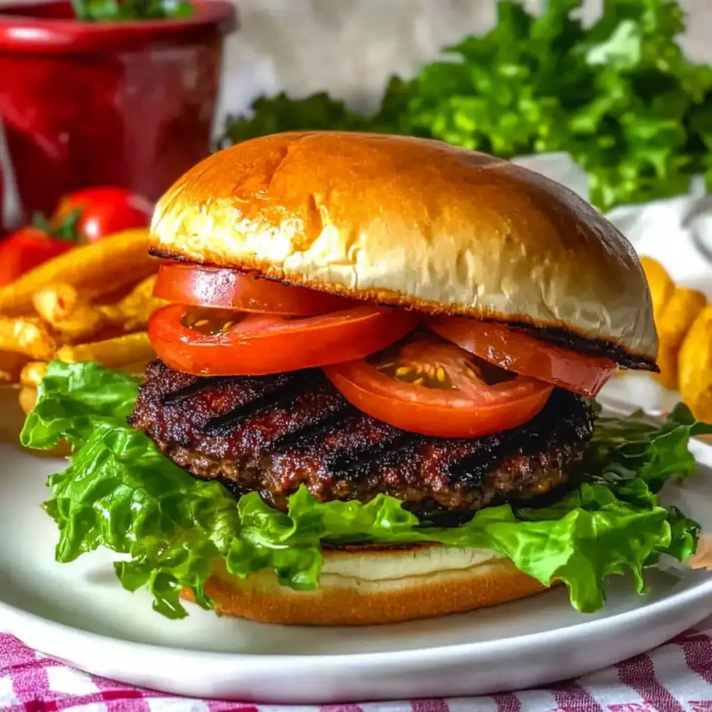 Grilled Cola Burger Recipe