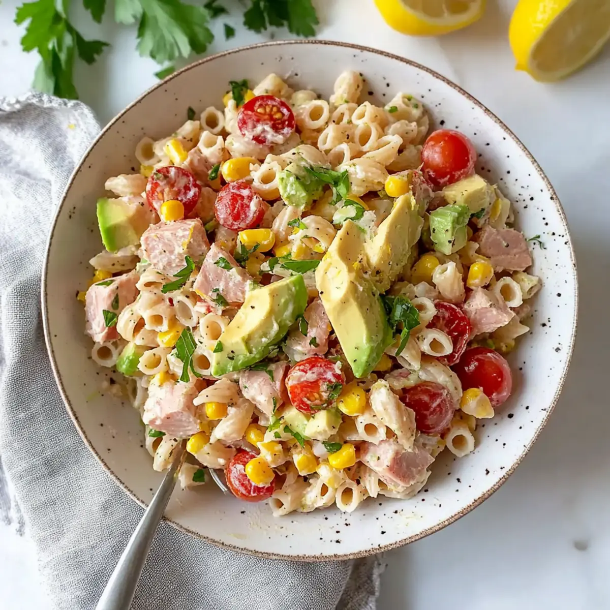 Delicious Tuna Pasta Salad Ready in Just 15 Minutes