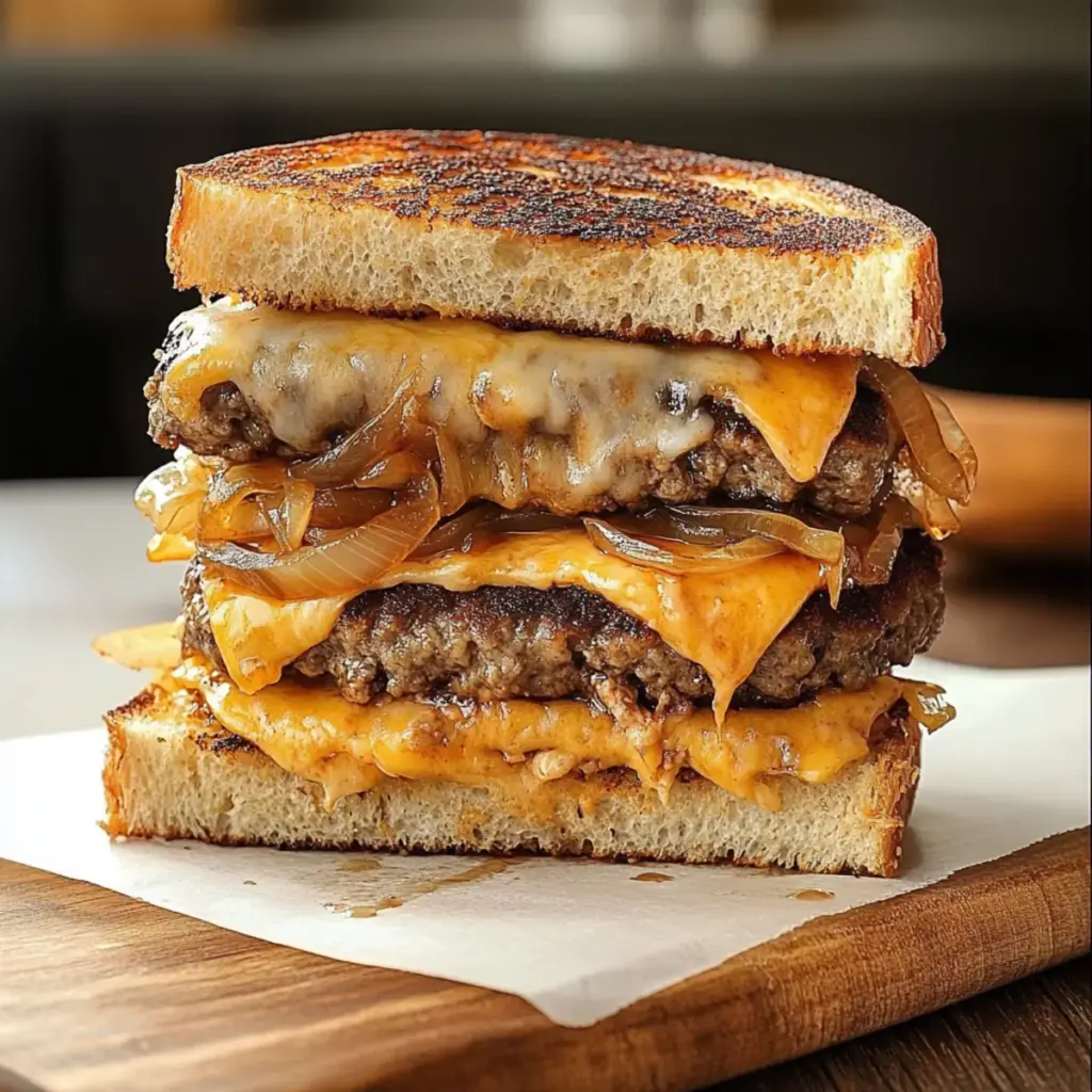 Cast-Iron Patty Melts